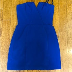 Naven blue mini dress